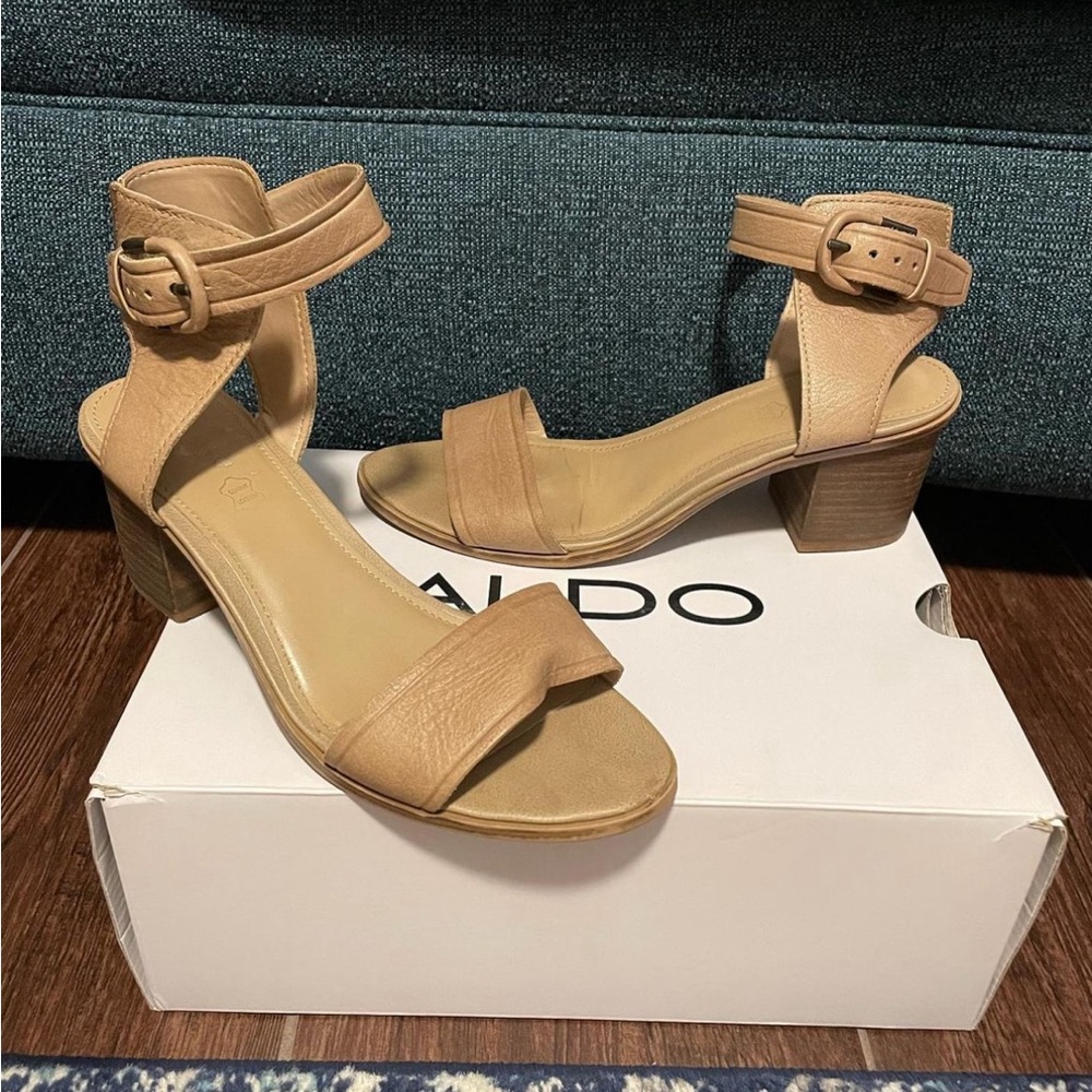 Aldo Heeled Sandal.